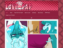 Tablet Screenshot of lovepap.com